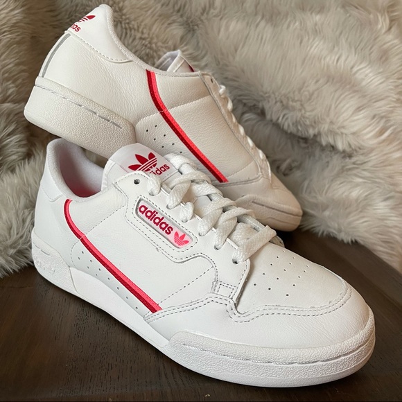 ⛔️SOLD⛔️Adidas CONTINENTAL 80 'WHITE SCARLET FLASH RED' - Picture 5 of 12